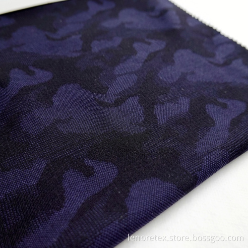 GRS-Certificated Eco Friendly Recycled Knit Jacquard Fabric